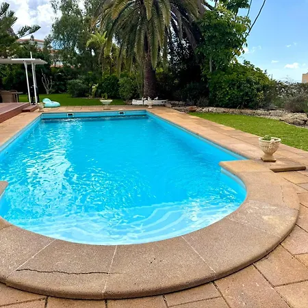 Casa Lilo, En Jardin Grande, Con Gran Piscina Y Barbacoa * Arona